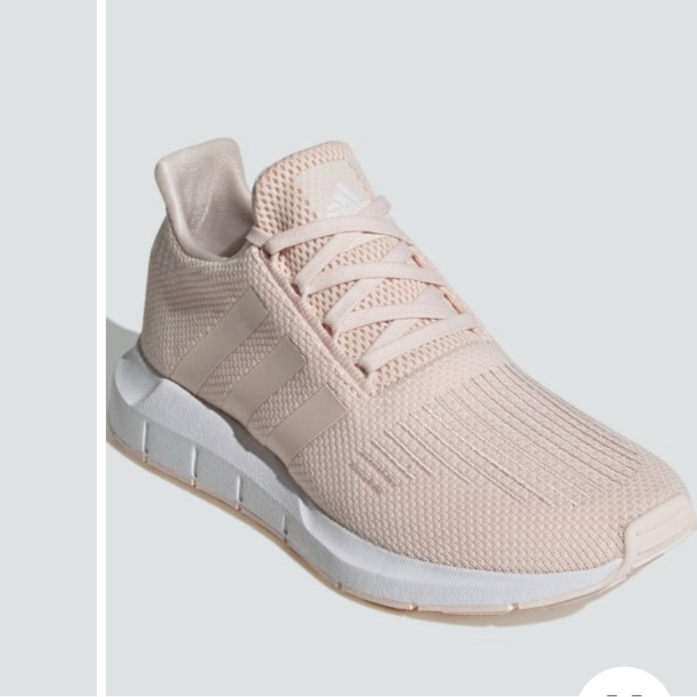 Adidas Pink Sneakers Knit Mesh Sleek Design